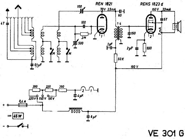 Schaltbild VE301G