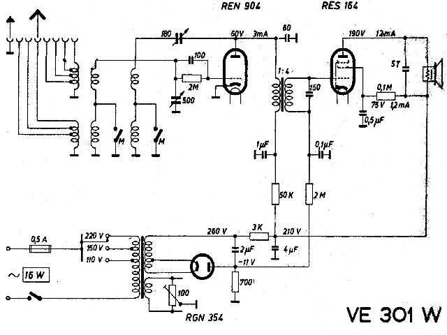 Schaltbild VE301W